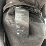 Amiri Varsity Logo Jeans Black