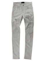 Amiri MX1 Ribbbed All White