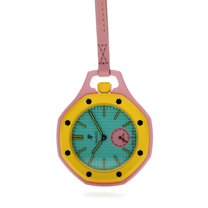 Swatch x Audemars Piguet AP Bioceramic Royal Pop Savonnette Otg Roz