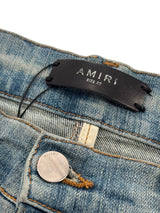 Amiri Chain Patch Denim Lightwash