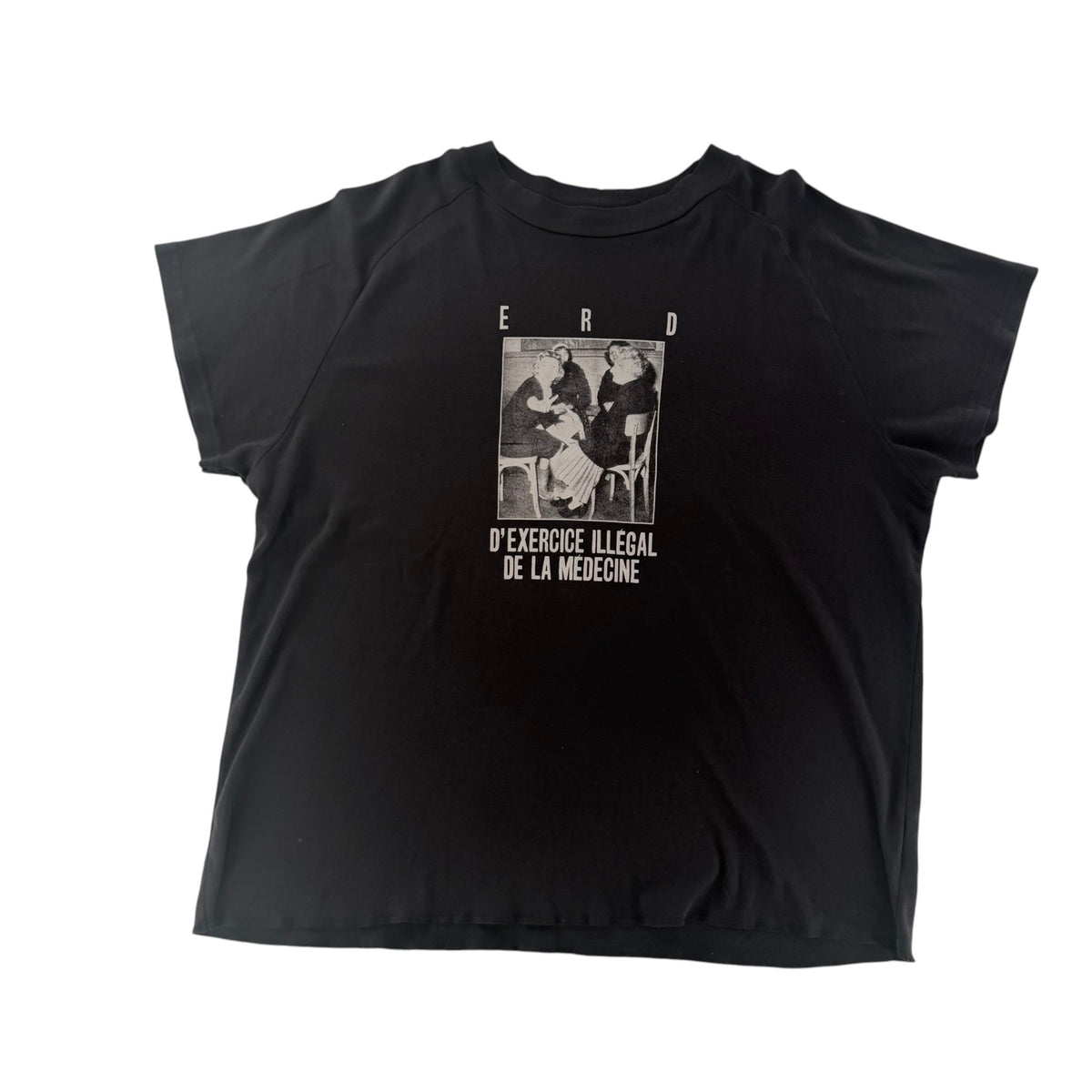ERD Medicine Raglan Shirt Faded Black