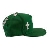 Chrome Hearts Cross Patch Hat Green