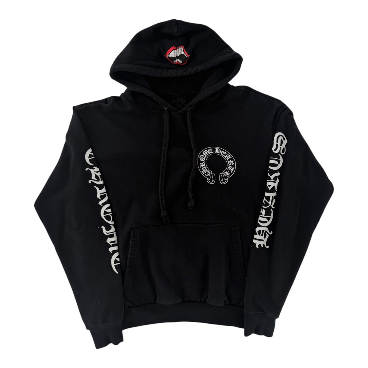 Chrome Hearts Matty Boy Chomper Horseshoe Hoodie Black