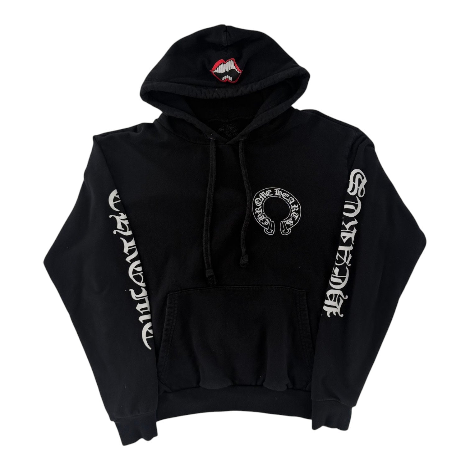 Chrome Hearts Matty Boy Chomper Horseshoe Hoodie Black