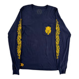 Chrome Hearts Dagger Longsleeve Blue & yellow