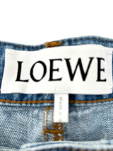 Loewe Anagram Denim Shorts