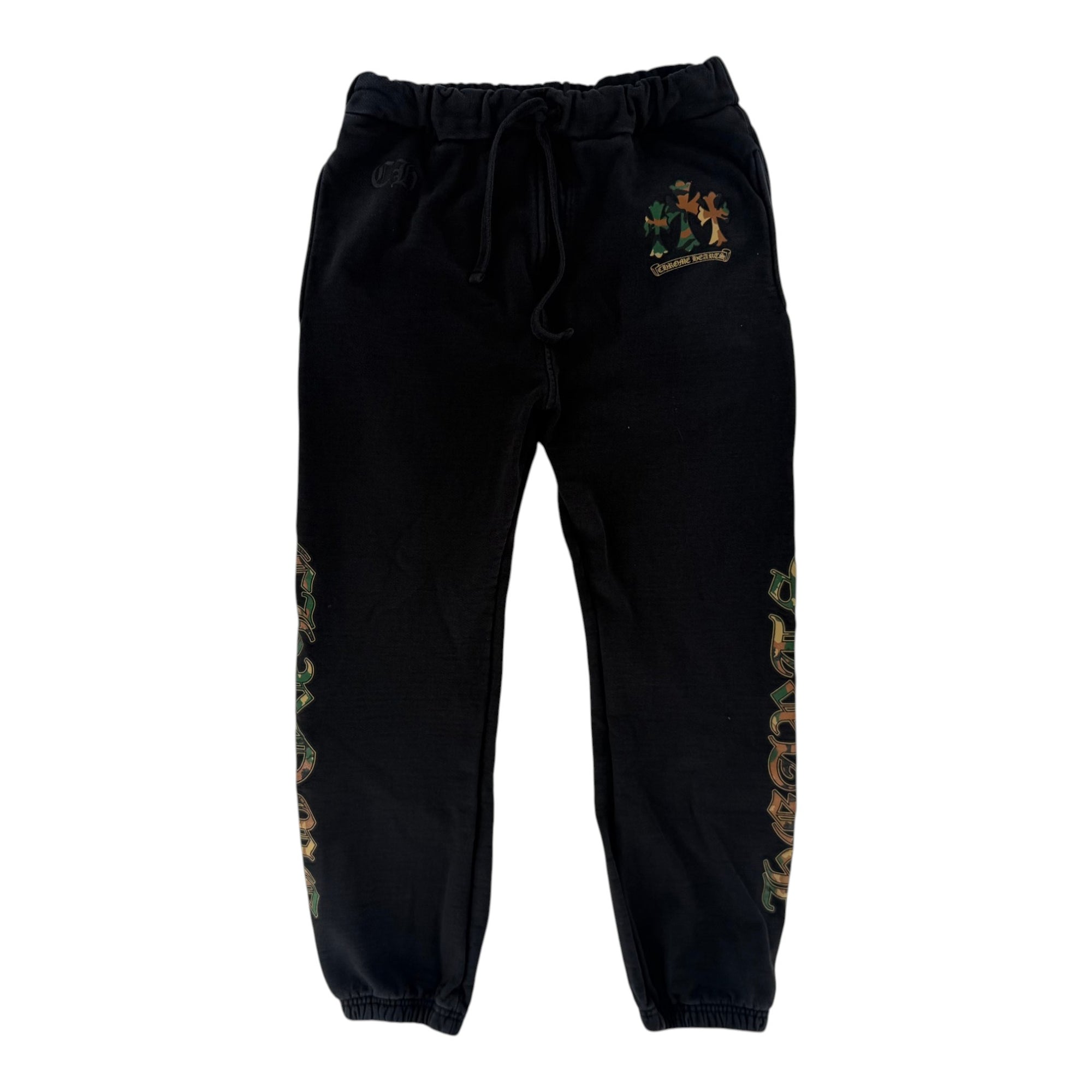 Chrome Hearts Triple Cross Sweatpants Black Camo