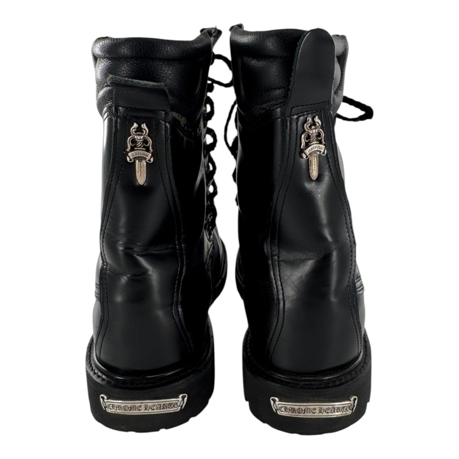 Chrome Hearts Fireman Boot Black