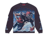 Godspeed Endzone Longsleeve Tee "Washed Navy"
