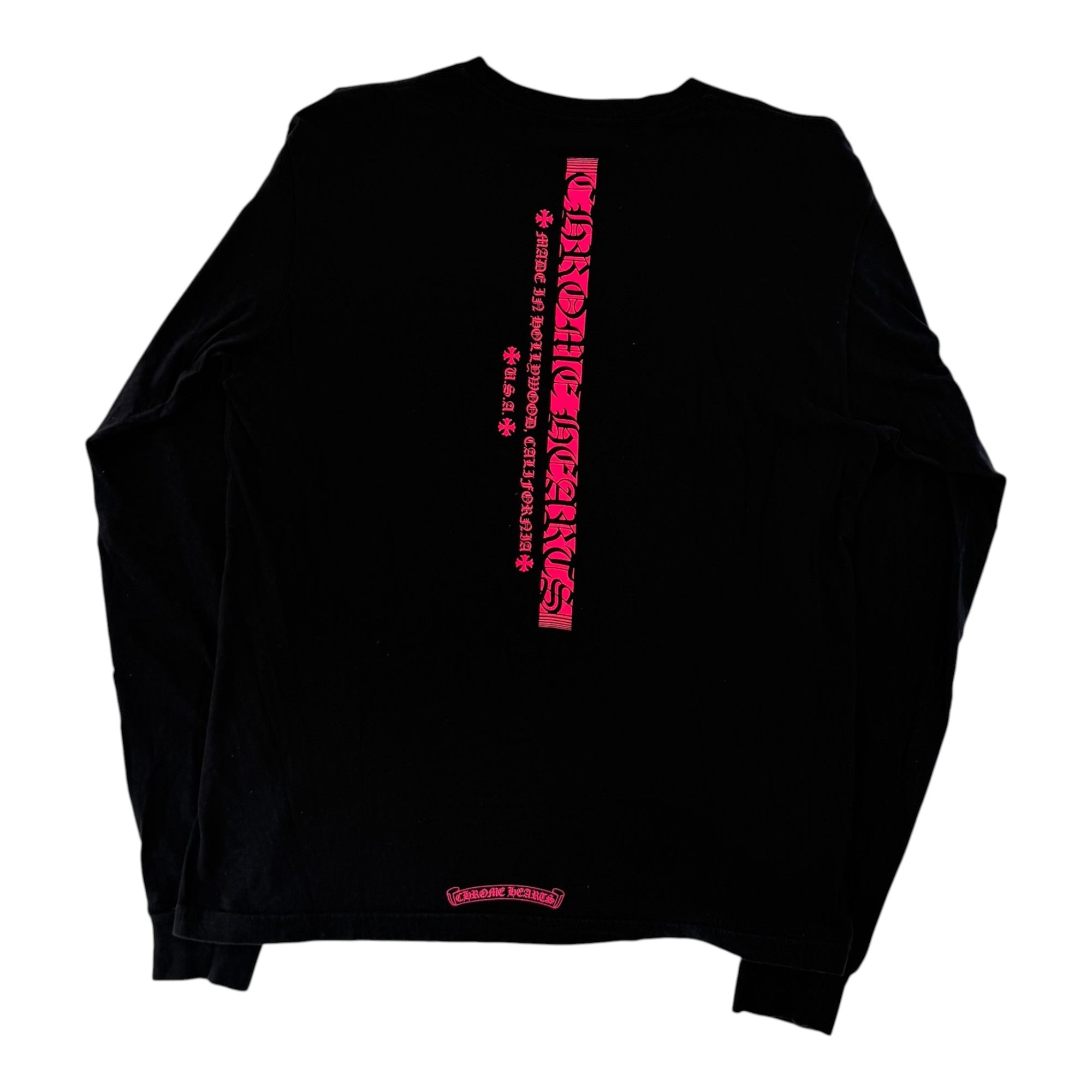 Chrome Hearts Long Sleeve Pink Black