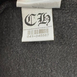 Chrome Hearts Neck Logo Crewneck Sweatshirt Black