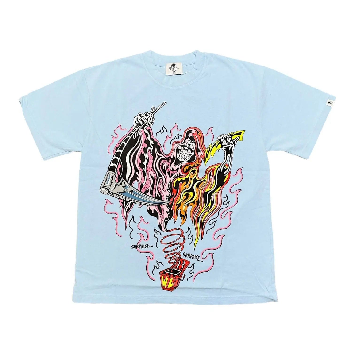 Warren Lotas Surprise Tee "Blue"