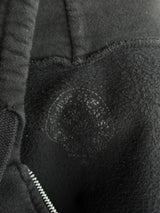 Chrome Hearts Las Vegas Horseshoe Logo Zip Up Hoodie Black