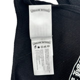 Chrome Hearts Scroll Logo Ribbed Tank Top Black
