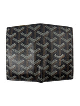 Goyard Vertical Bifold Wallet Black