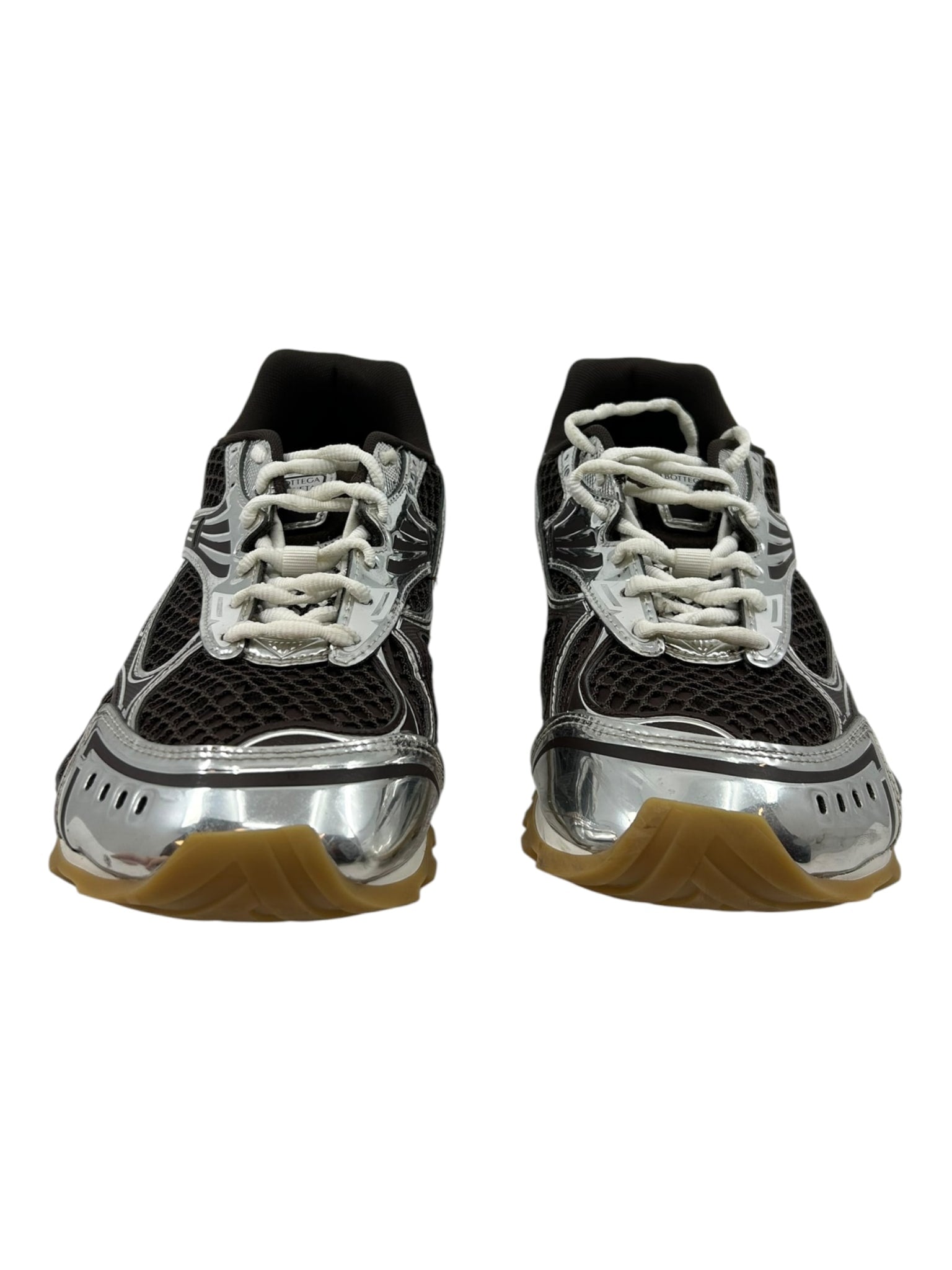 Bottega Orbit Sneaker Brown Silver