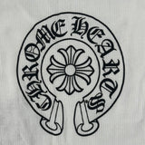 Chrome Hearts Horseshoe Ribbed Tank Top White