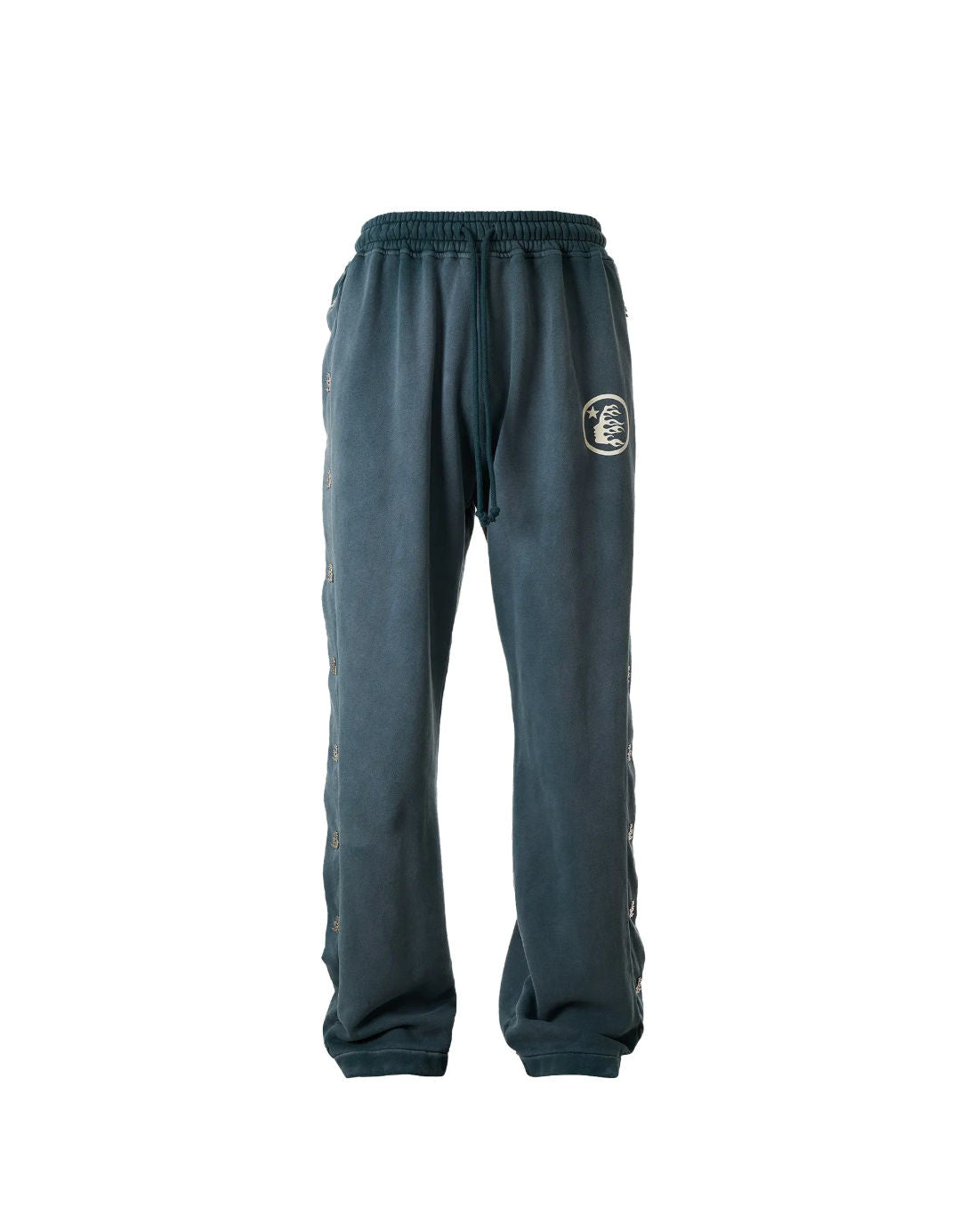 Hellstar Mirror Logo Sweatpants Teal