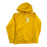 Supreme S Logo Hoodie Yellow