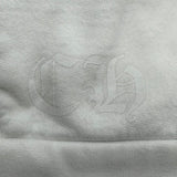 Chrome Hearts Floral Cross Zip Hoodie White