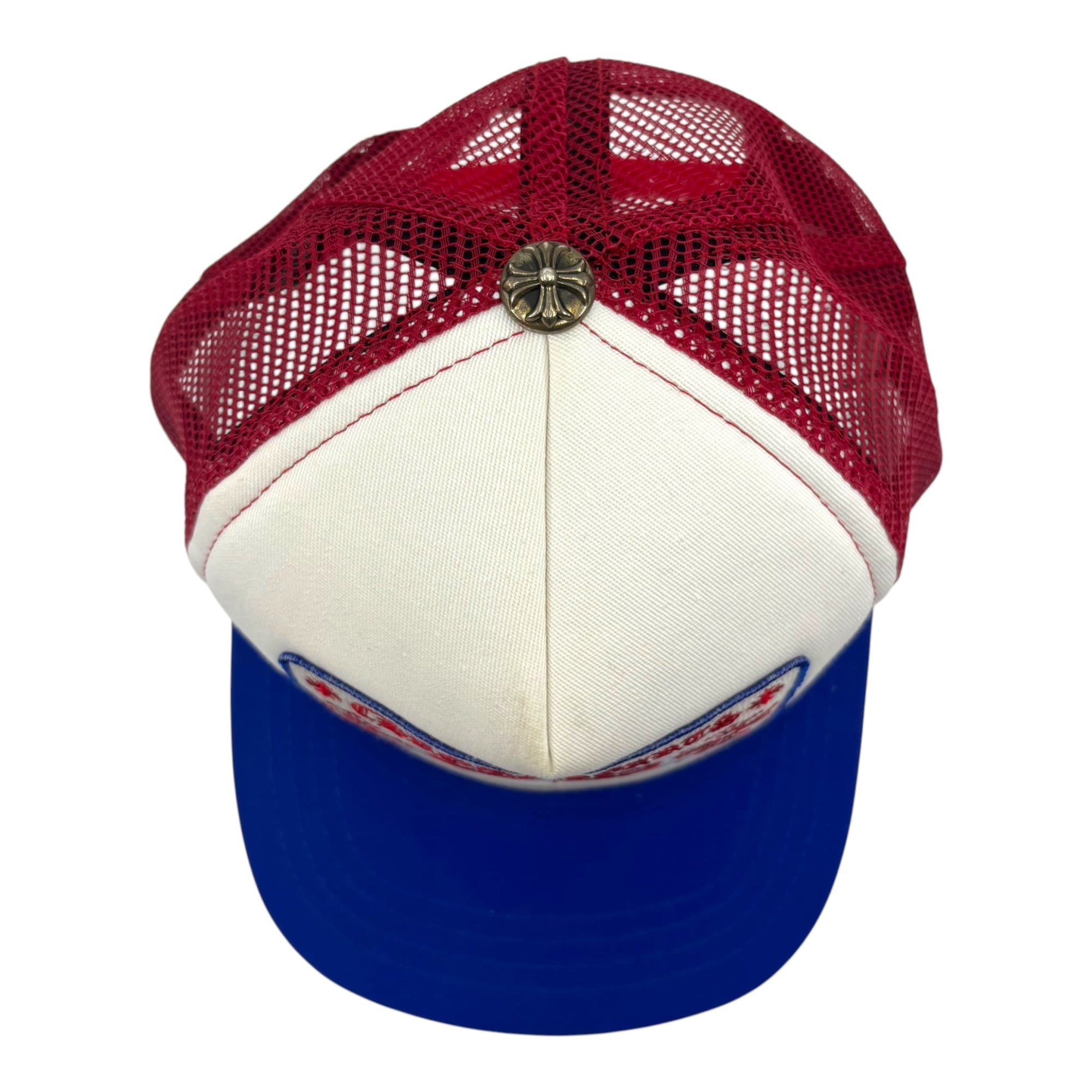 Chrome Hearts Trucker Hat Blue/Red/White