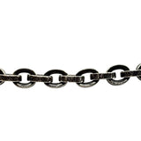 Chrome Hearts Silver Paper Chain Necklace 18"