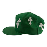 Chrome Hearts Cross Patch Hat Green