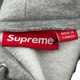 Supreme S Logo Zip Up Hooded Sweatshirt (FW25) Heather Grey