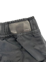 Amiri Nylon Cargo Drawstring Shorts Black