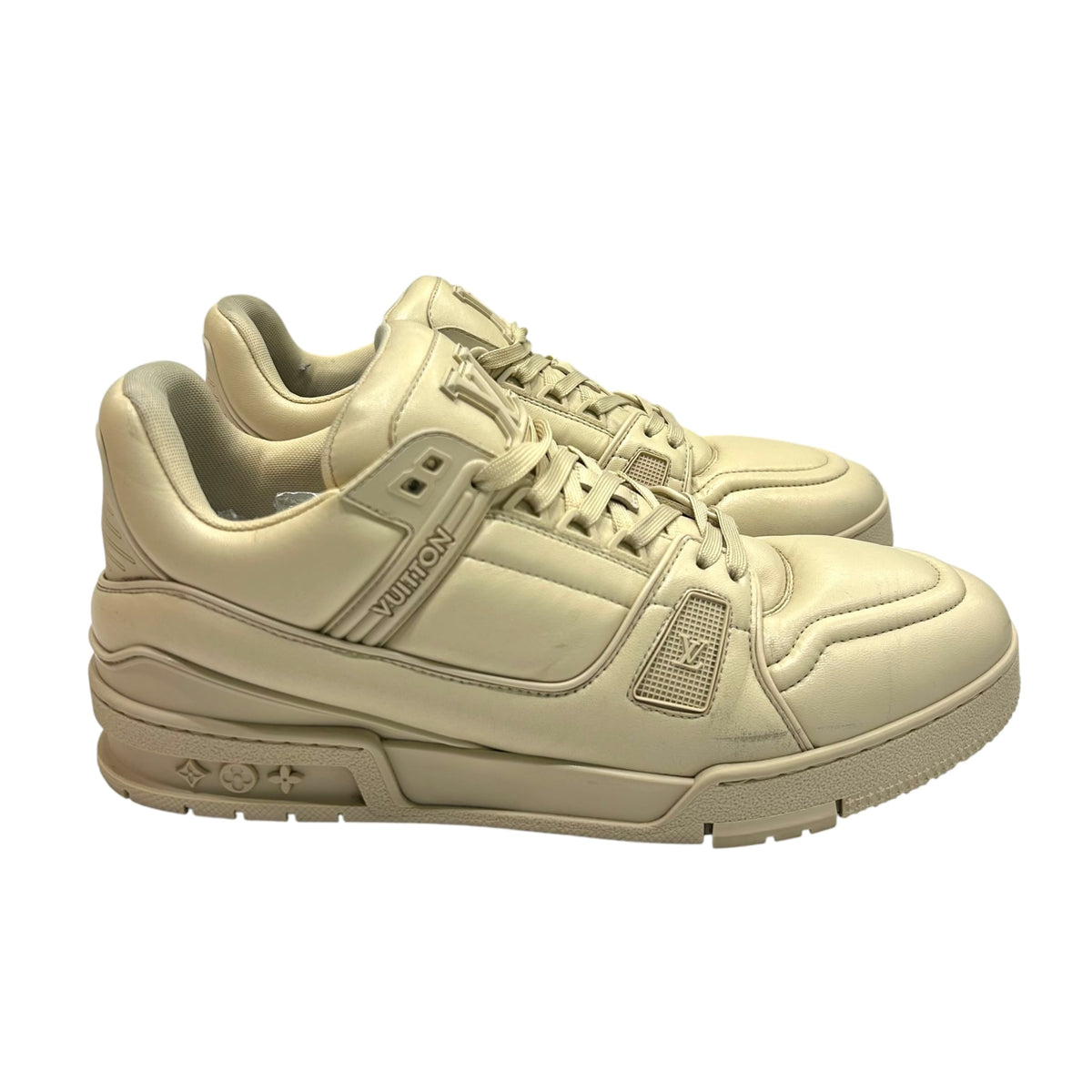 Louis Vuitton LV Trainer Triple Beige