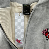 Matty Boy Anti Promo Sadistic Thermal Zip-Up Grey