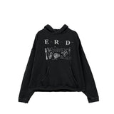 ERD My Role In The War Hoodie Black