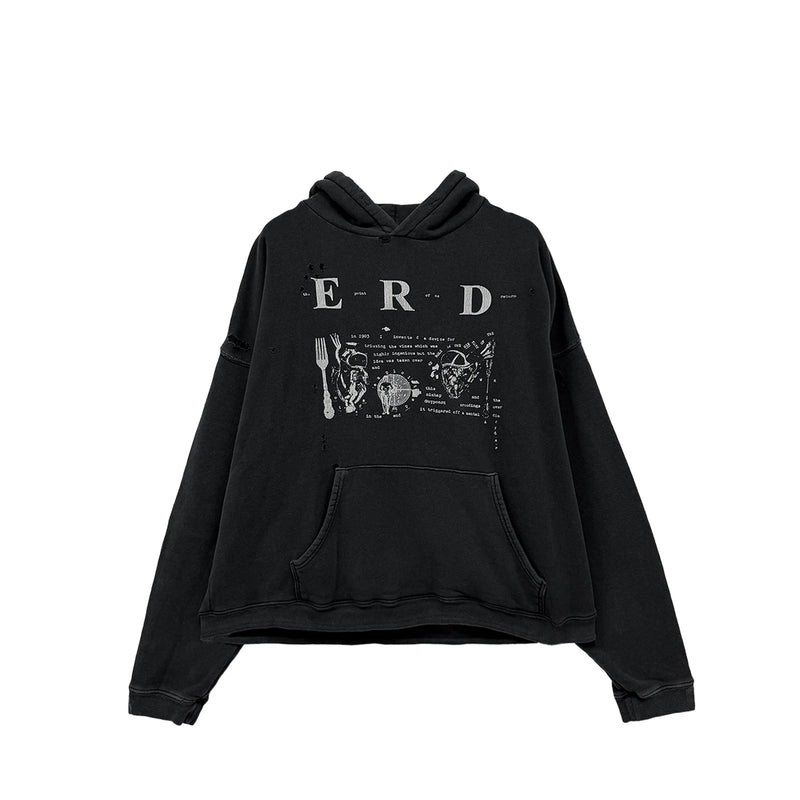 ERD My Role In The War Hoodie Black