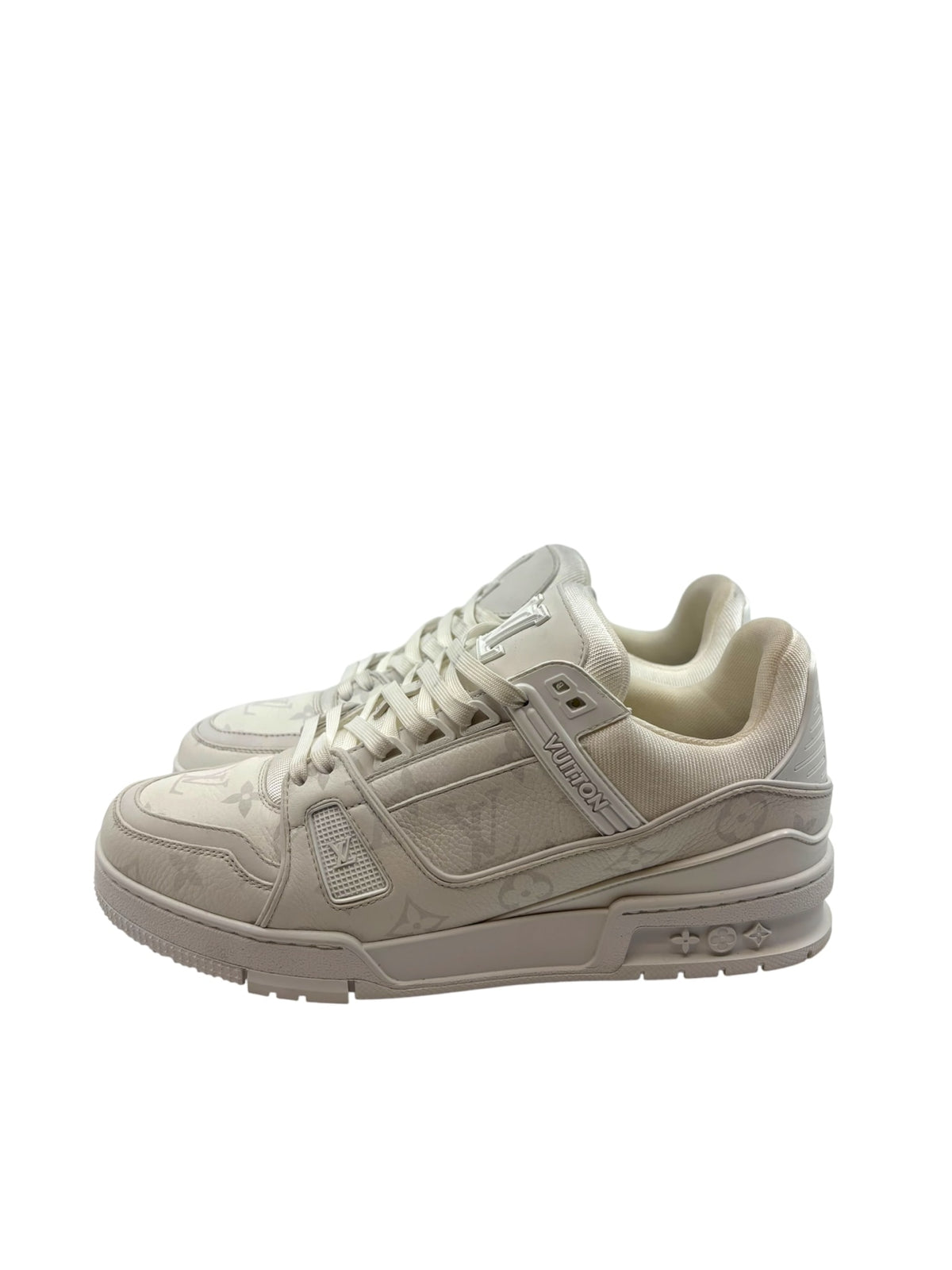 Louis Vuitton LV Trainer White Monochrome