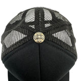 Chrome Hearts F*CK Letter Patch Trucker Hat Black