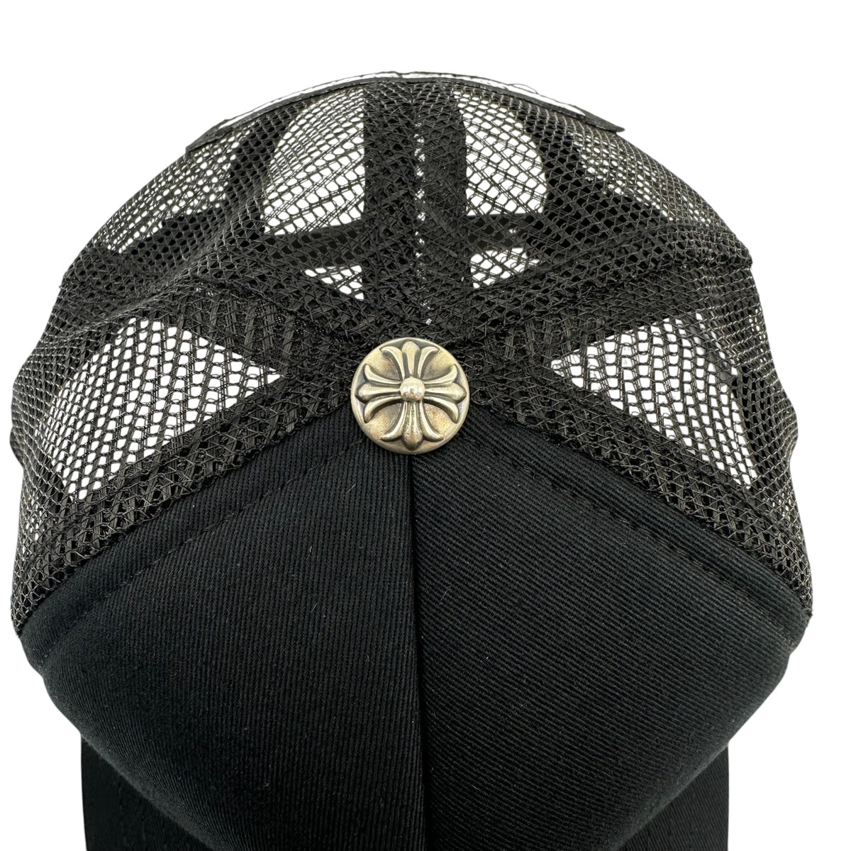 Chrome Hearts F*CK Letter Patch Trucker Hat Black