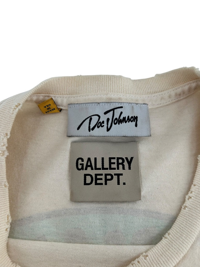 Gallery Dept. Dead Batteries Tee Antique White