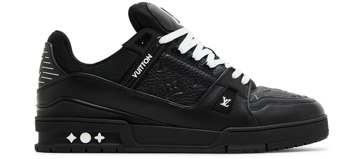 Louis Vuitton Trainer Black Embossed Monogram
