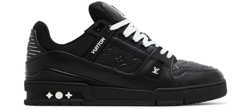 Louis Vuitton Trainer Black Embossed Monogram
