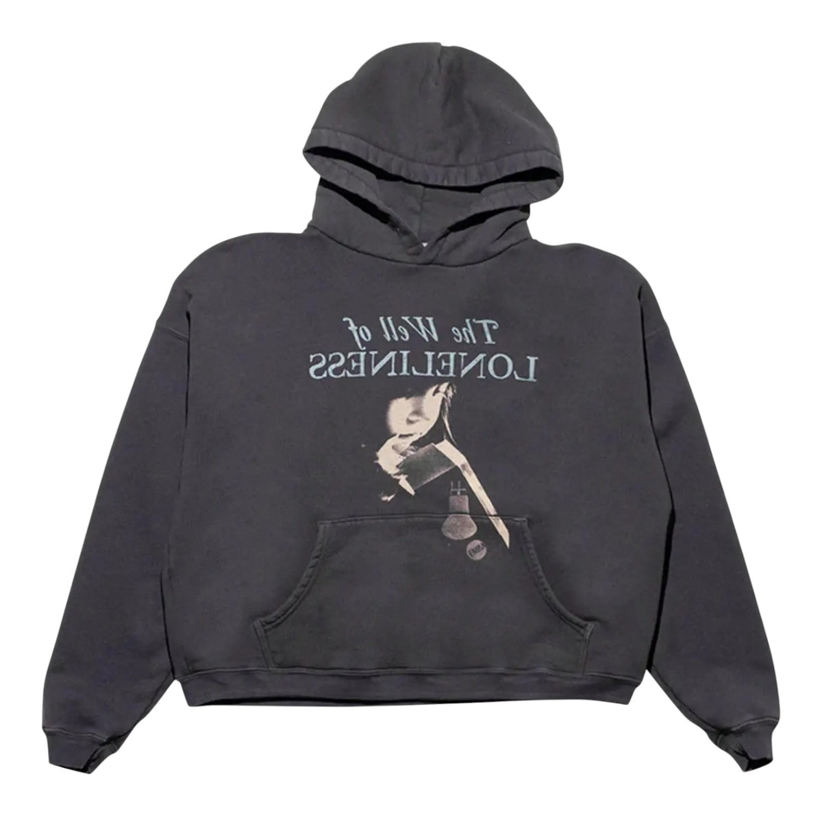ERD Well Of Loneliness Hoodie Faded Black