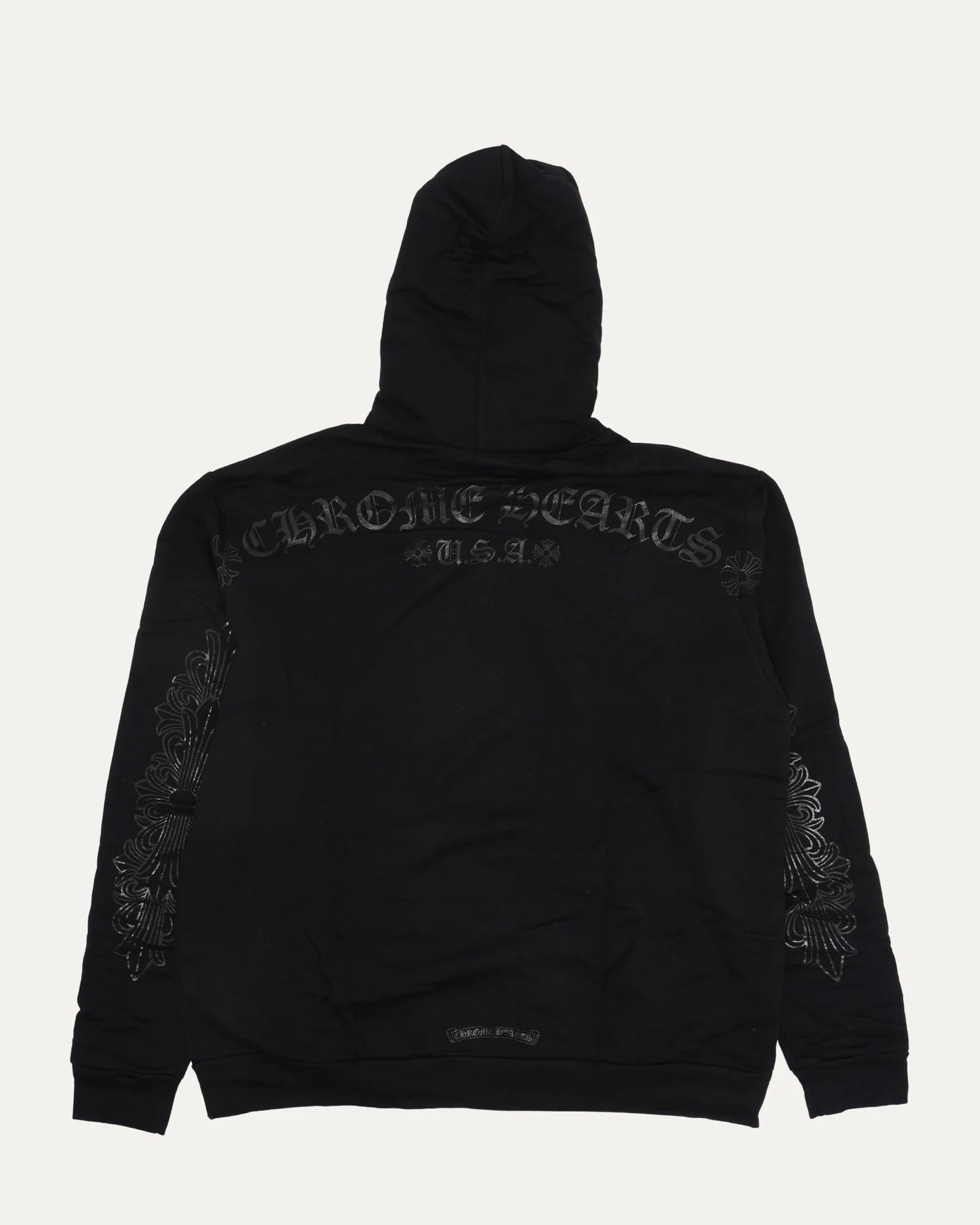 Chrome Hearts Online Exclusive Tonal Horseshoe Logo Hoodie