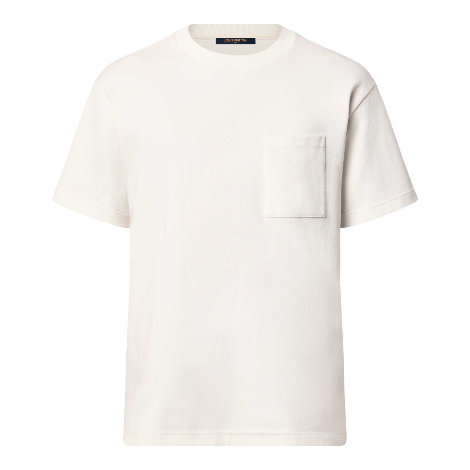 Louis Vuitton Pique Cotton T-Shirt White