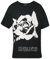 ERD Faded Rose Shirt Black White