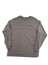 Supreme Logo Longsleeve Grey