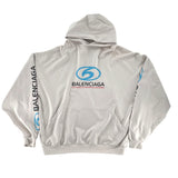 Balenciaga Surfer Hoodie "White"