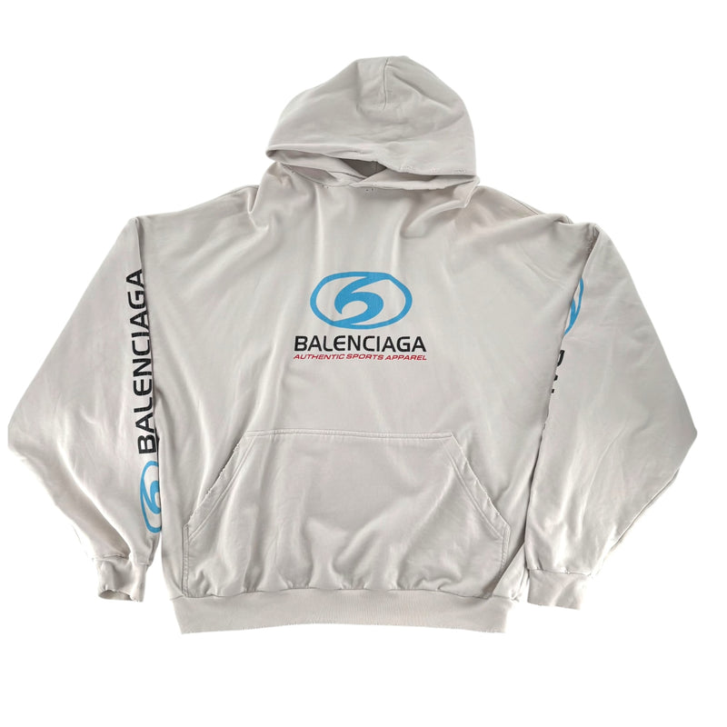 Balenciaga Surfer Hoodie "White"