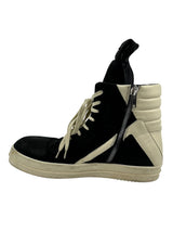 Rick Owens Geobasket Black Milk
