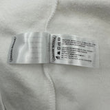 Chrome Hearts Vertical Logo Zip-Up Hoodie White Blue