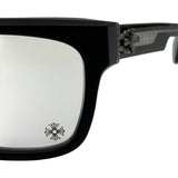 Chrome Hearts Box Officer Glasses Matte Black