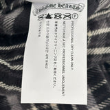 Chrome Hearts After School Cross Patch Flannel Shorts Grey